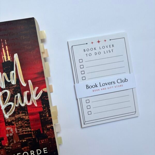 Book Lover To Do Notepad